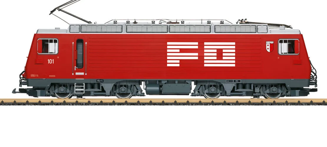 HGe 4/4 II Betriebsnummer 101 der FO